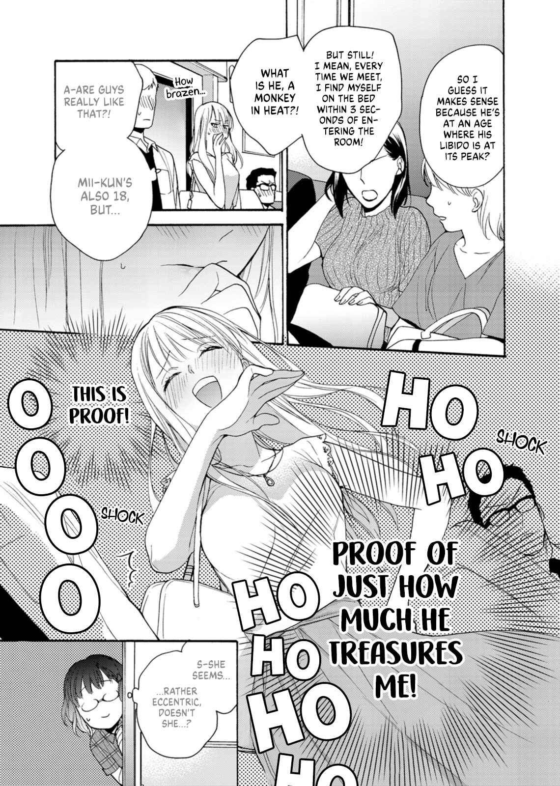 Page 21 Chapter 7 Ougo Mitsunaga wa Namagoroshi ga Tsurai