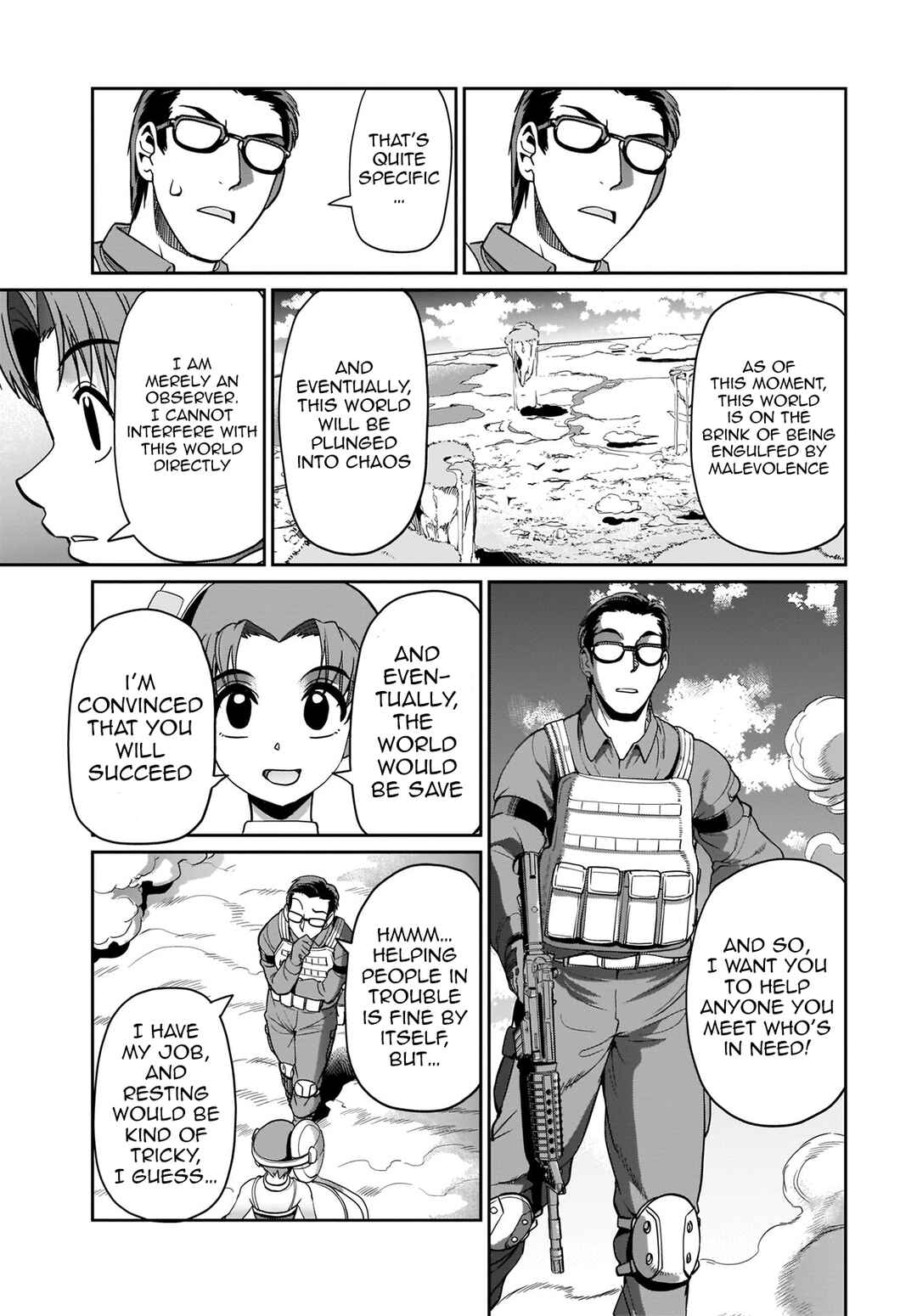 Page 10 Chapter 2 Isekai Shoukan Oji-san no Juumusou Life ~Sabage Suki Salaryman wa Kaisha Owari ni Isekai e Chokki suru~