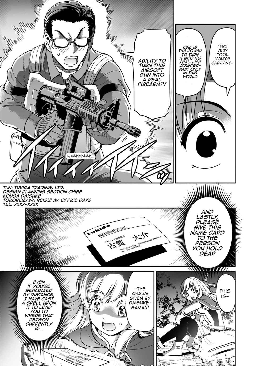 Page 12 Chapter 2 Isekai Shoukan Oji-san no Juumusou Life ~Sabage Suki Salaryman wa Kaisha Owari ni Isekai e Chokki suru~