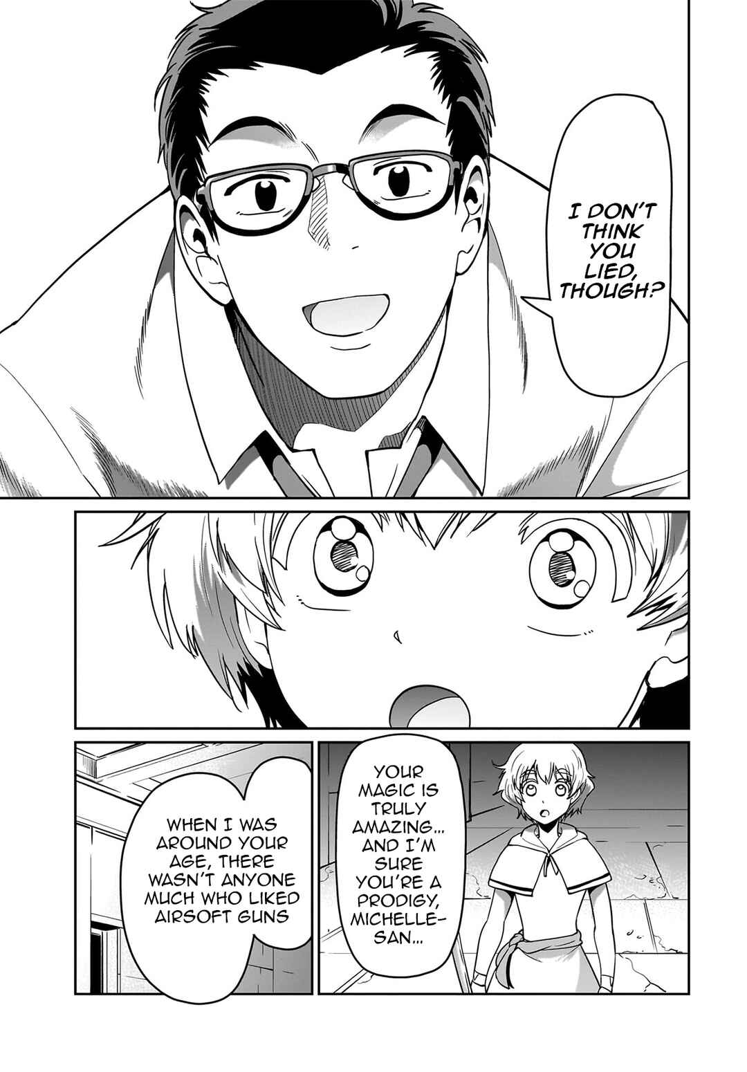 Page 16 Chapter 14 Isekai Shoukan Oji-san no Juumusou Life ~Sabage Suki Salaryman wa Kaisha Owari ni Isekai e Chokki suru~