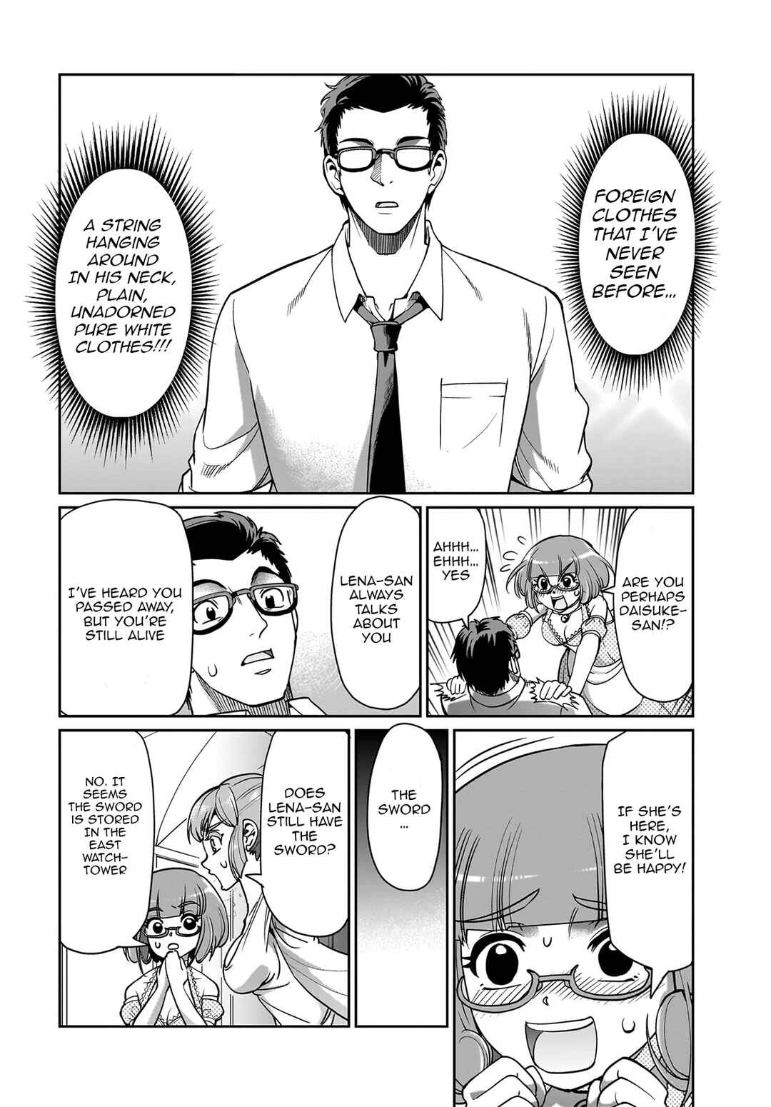 Page 13 Chapter 43 Isekai Shoukan Oji-san no Juumusou Life ~Sabage Suki Salaryman wa Kaisha Owari ni Isekai e Chokki suru~