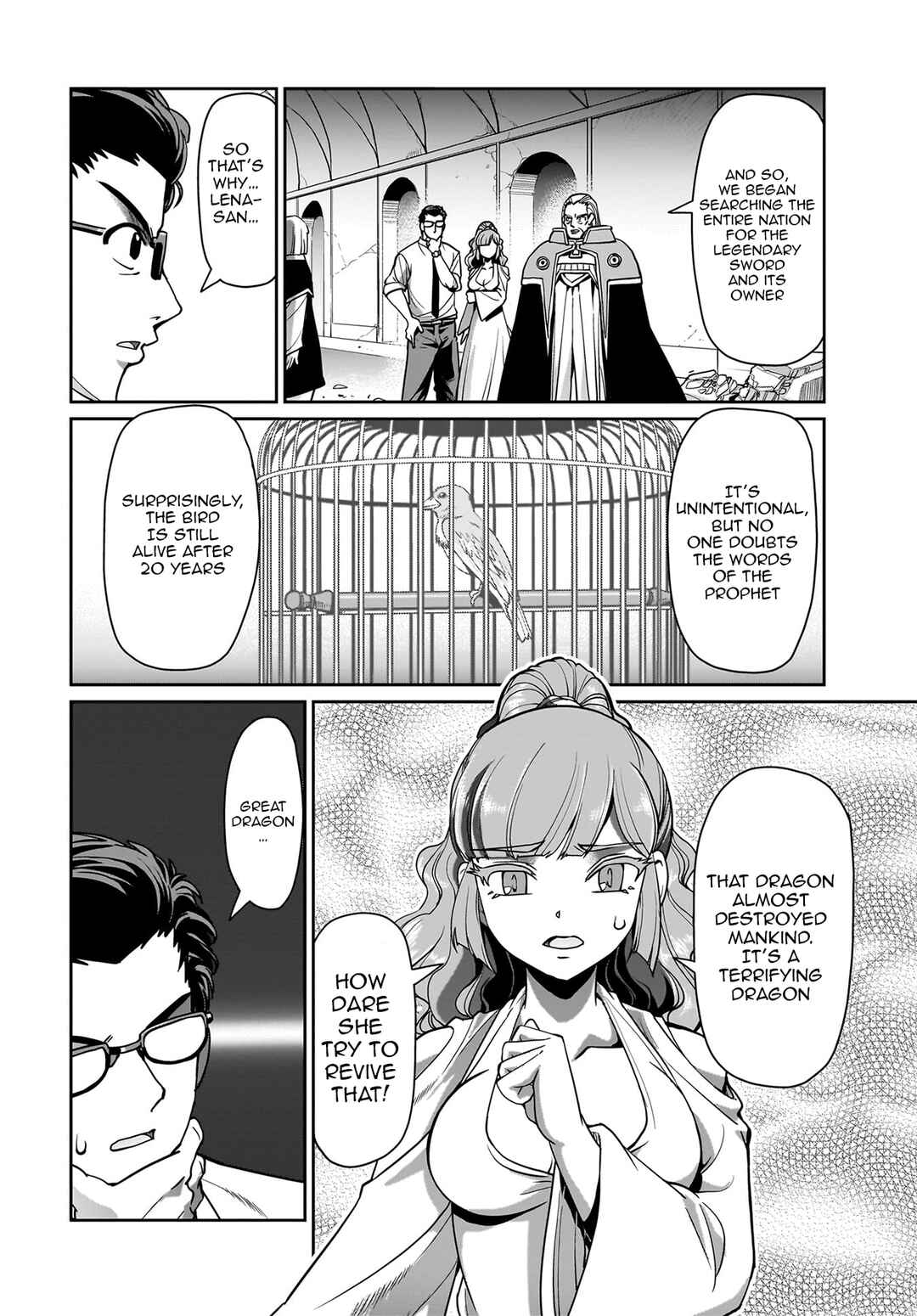 Page 9 Chapter 43 Isekai Shoukan Oji-san no Juumusou Life ~Sabage Suki Salaryman wa Kaisha Owari ni Isekai e Chokki suru~