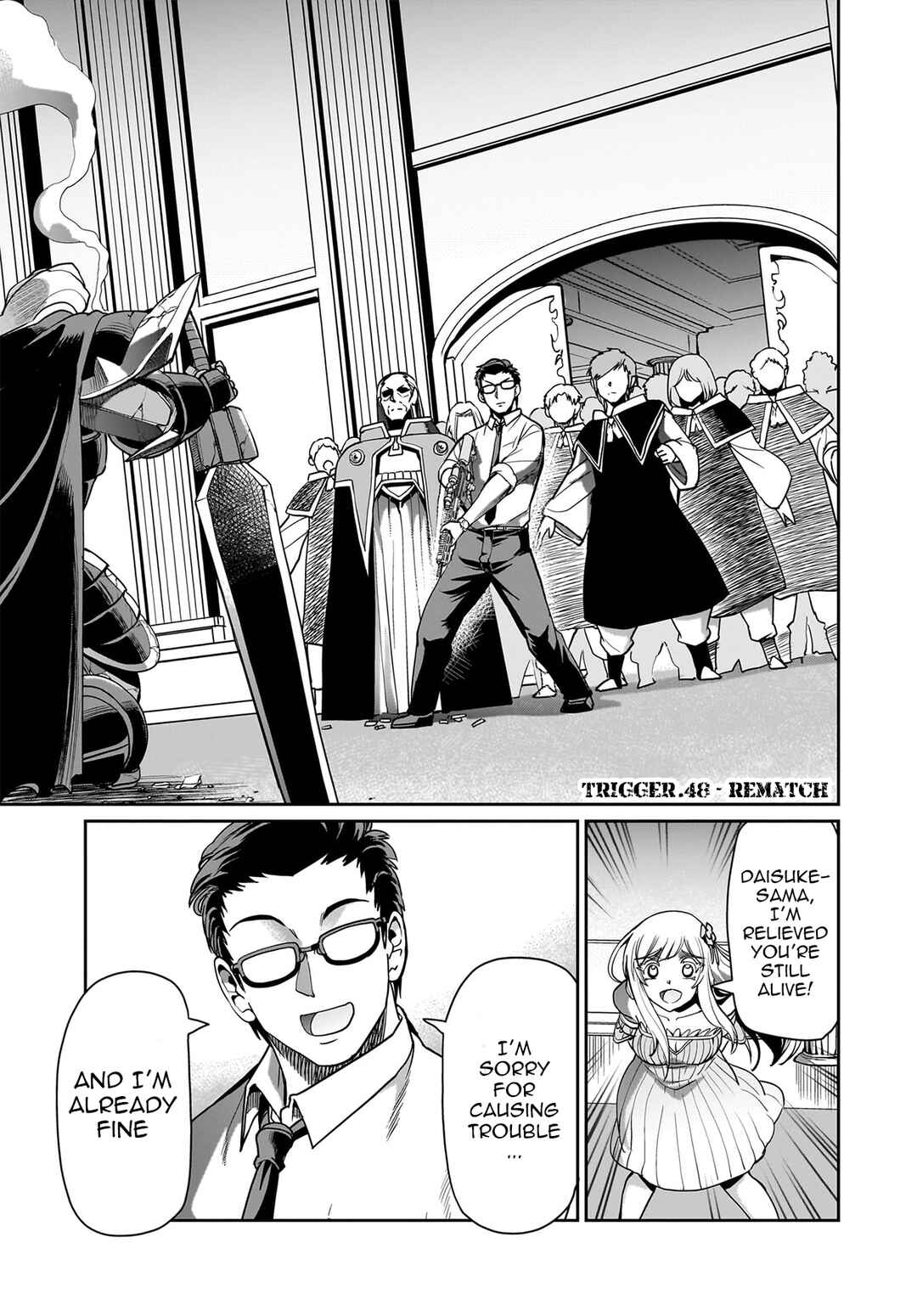 Page 2 Chapter 48 Isekai Shoukan Oji-san no Juumusou Life ~Sabage Suki Salaryman wa Kaisha Owari ni Isekai e Chokki suru~