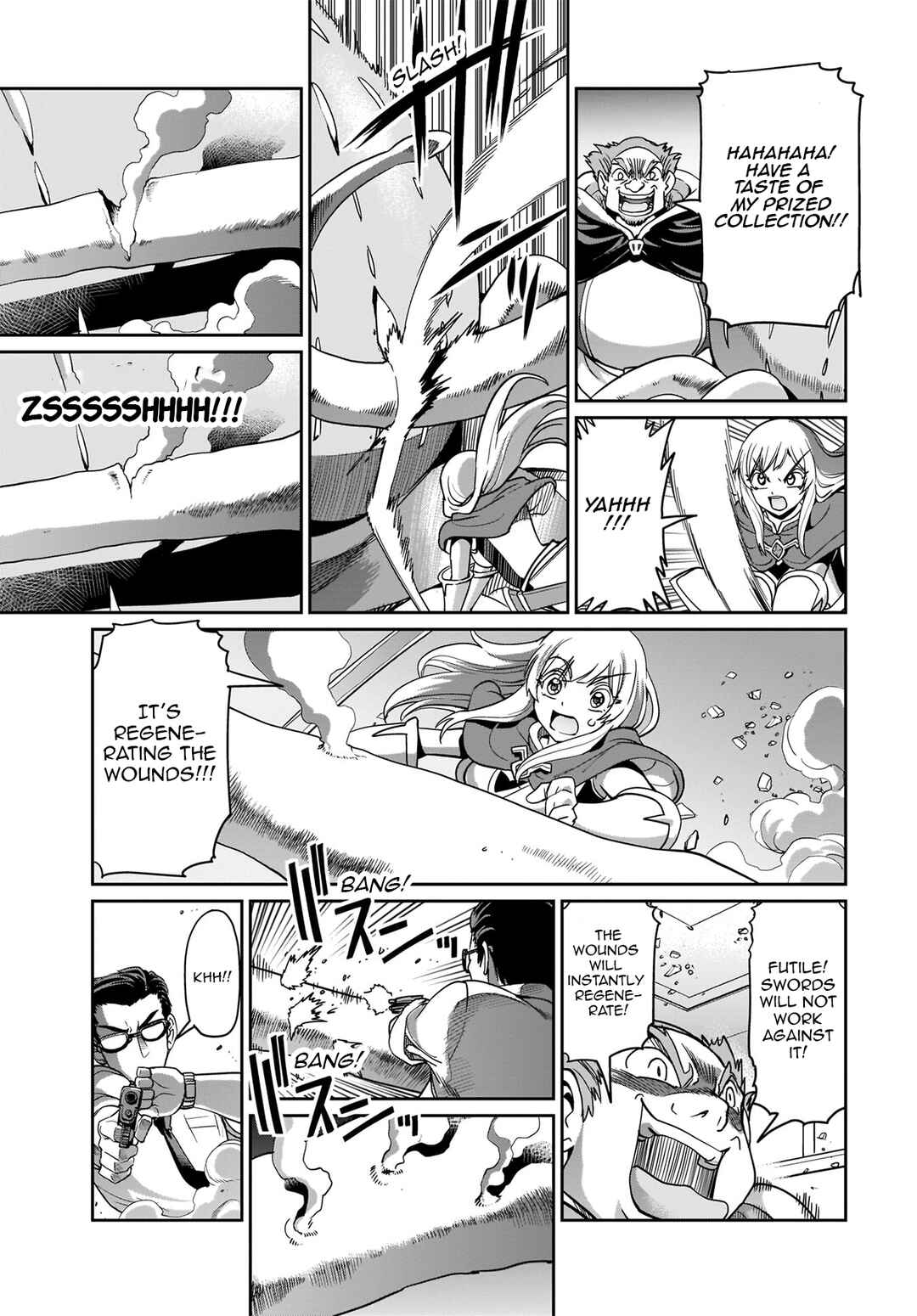 Page 12 Chapter 3 Isekai Shoukan Oji-san no Juumusou Life ~Sabage Suki Salaryman wa Kaisha Owari ni Isekai e Chokki suru~