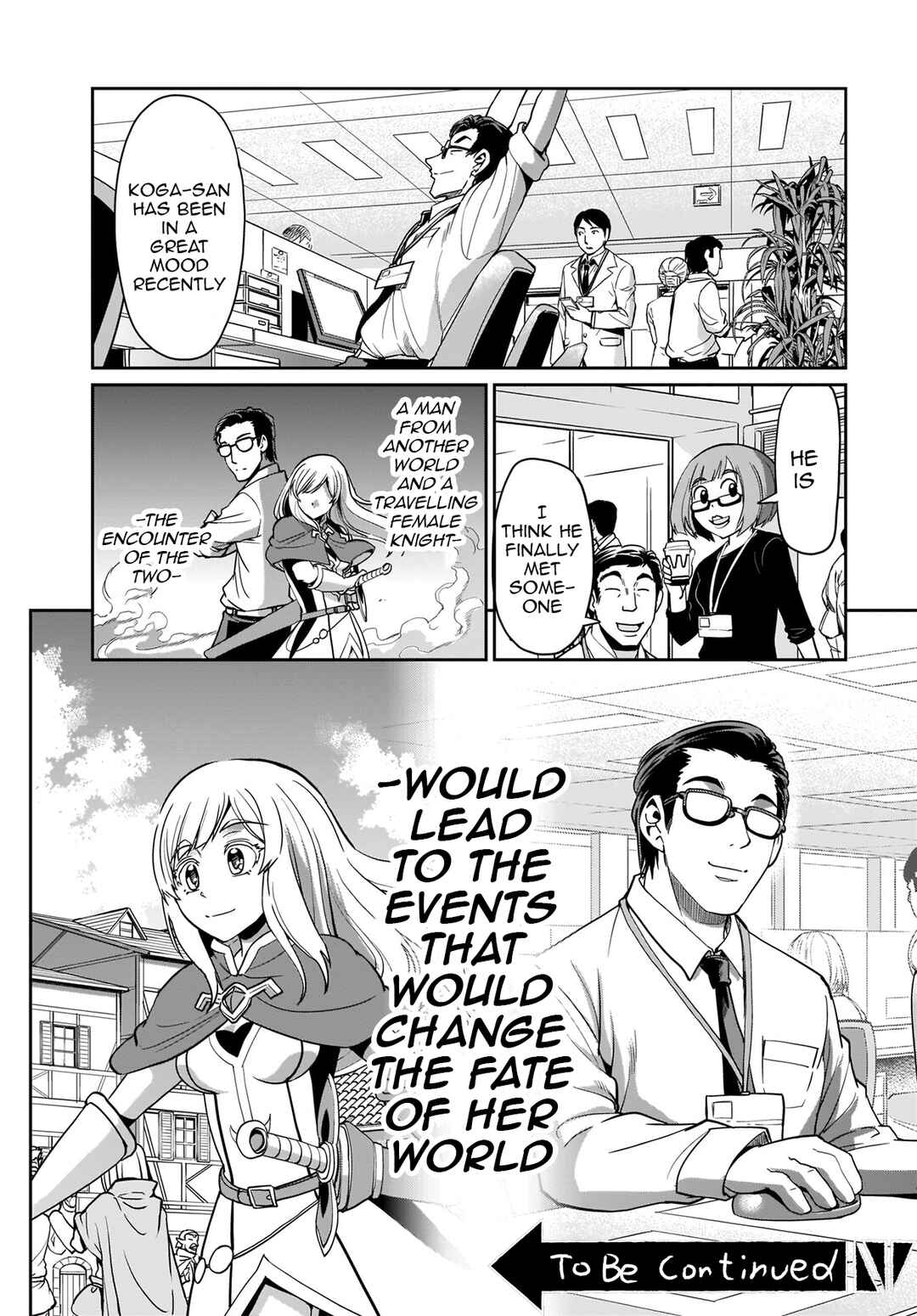 Page 26 Chapter 3 Isekai Shoukan Oji-san no Juumusou Life ~Sabage Suki Salaryman wa Kaisha Owari ni Isekai e Chokki suru~