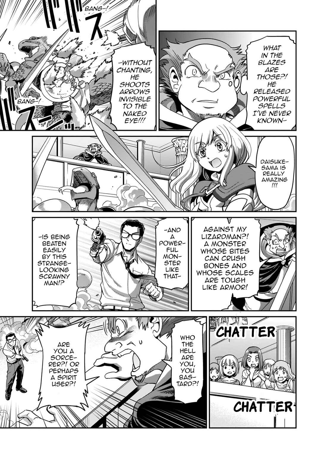 Page 8 Chapter 3 Isekai Shoukan Oji-san no Juumusou Life ~Sabage Suki Salaryman wa Kaisha Owari ni Isekai e Chokki suru~