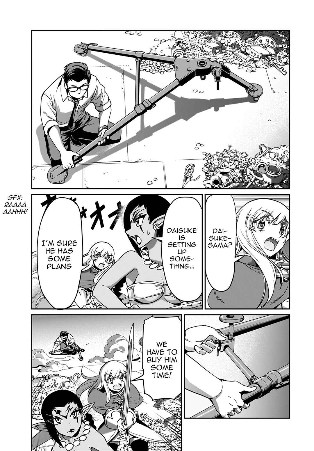 Page 20 Chapter 17 Isekai Shoukan Oji-san no Juumusou Life ~Sabage Suki Salaryman wa Kaisha Owari ni Isekai e Chokki suru~