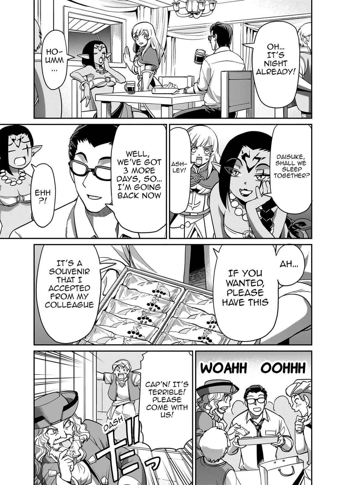 Page 16 Chapter 11 Isekai Shoukan Oji-san no Juumusou Life ~Sabage Suki Salaryman wa Kaisha Owari ni Isekai e Chokki suru~