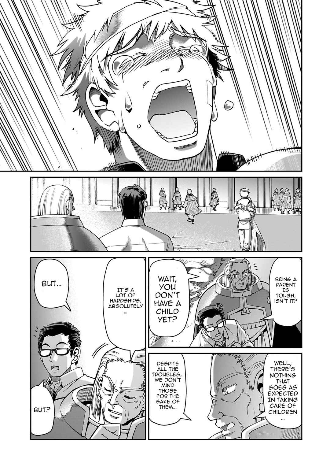 Page 16 Chapter 61 Isekai Shoukan Oji-san no Juumusou Life ~Sabage Suki Salaryman wa Kaisha Owari ni Isekai e Chokki suru~