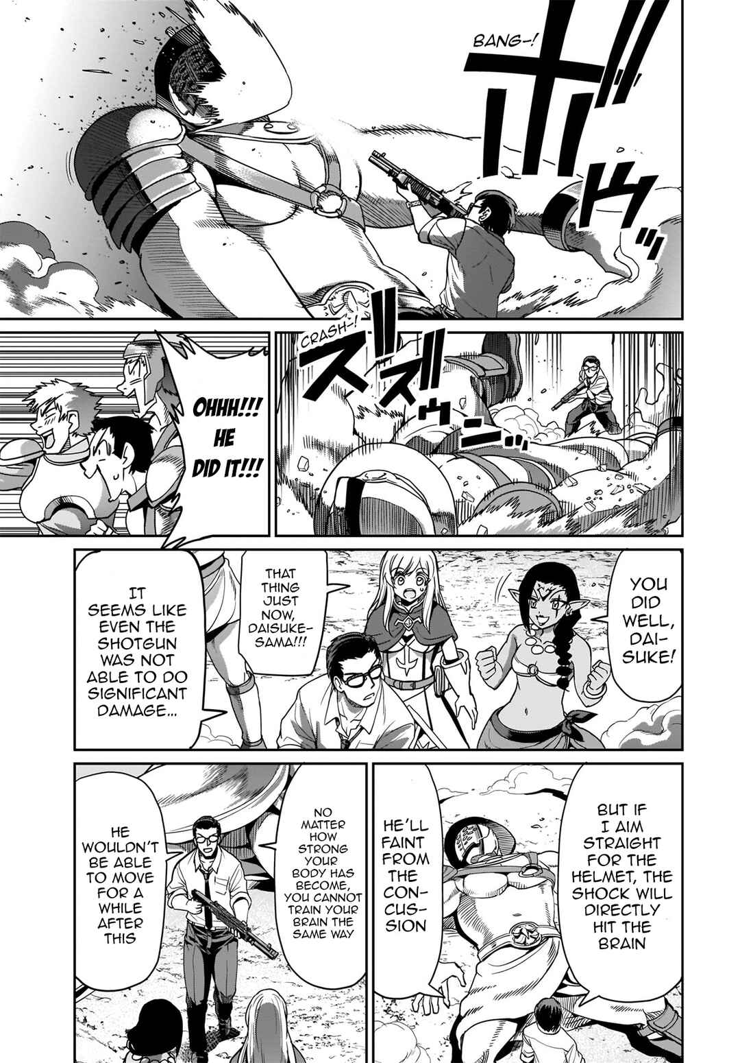 Page 12 Chapter 7 Isekai Shoukan Oji-san no Juumusou Life ~Sabage Suki Salaryman wa Kaisha Owari ni Isekai e Chokki suru~