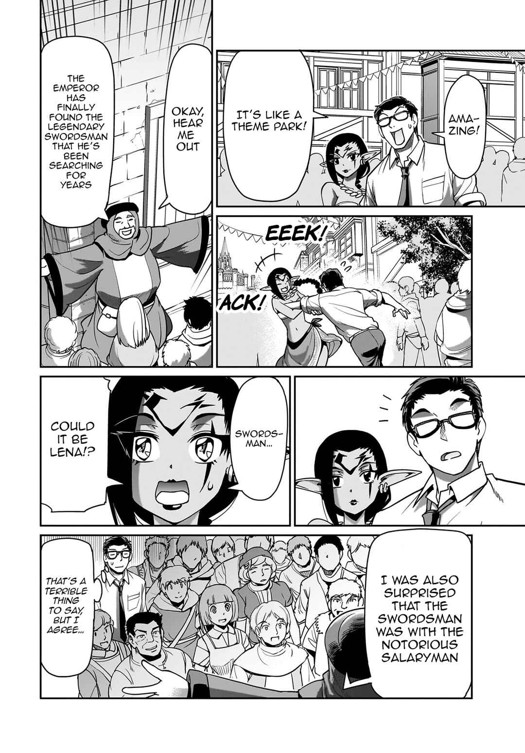 Page 7 Chapter 34 Isekai Shoukan Oji-san no Juumusou Life ~Sabage Suki Salaryman wa Kaisha Owari ni Isekai e Chokki suru~