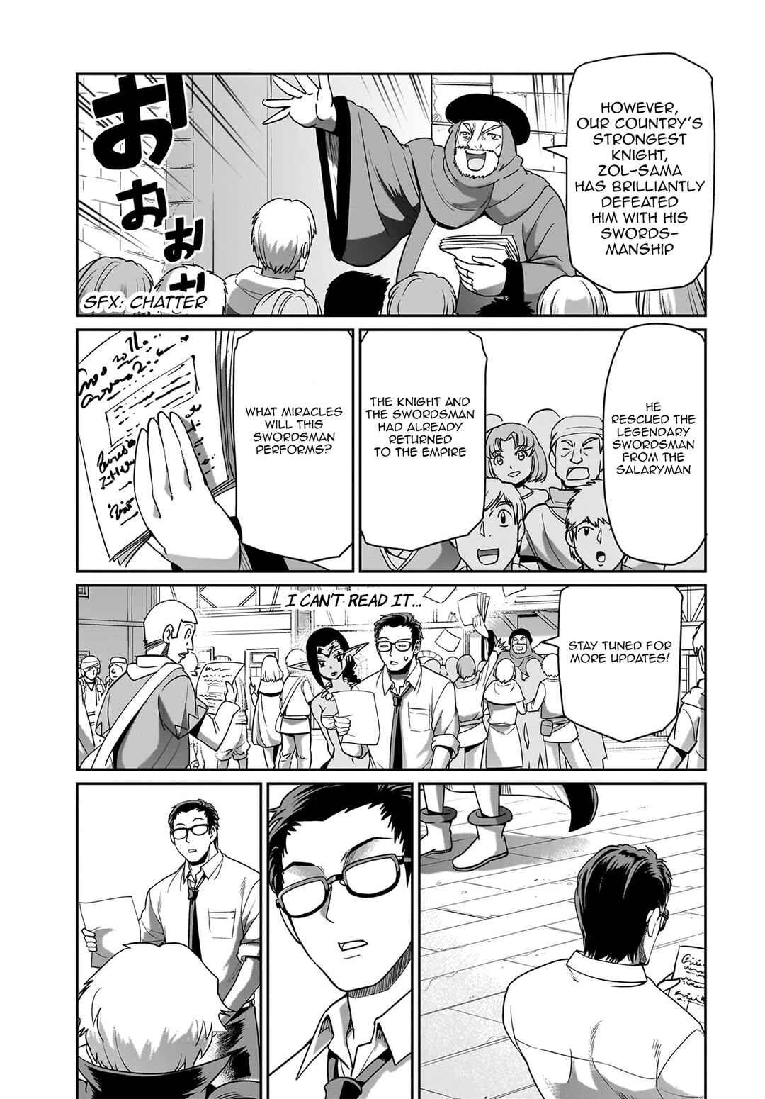 Page 8 Chapter 34 Isekai Shoukan Oji-san no Juumusou Life ~Sabage Suki Salaryman wa Kaisha Owari ni Isekai e Chokki suru~