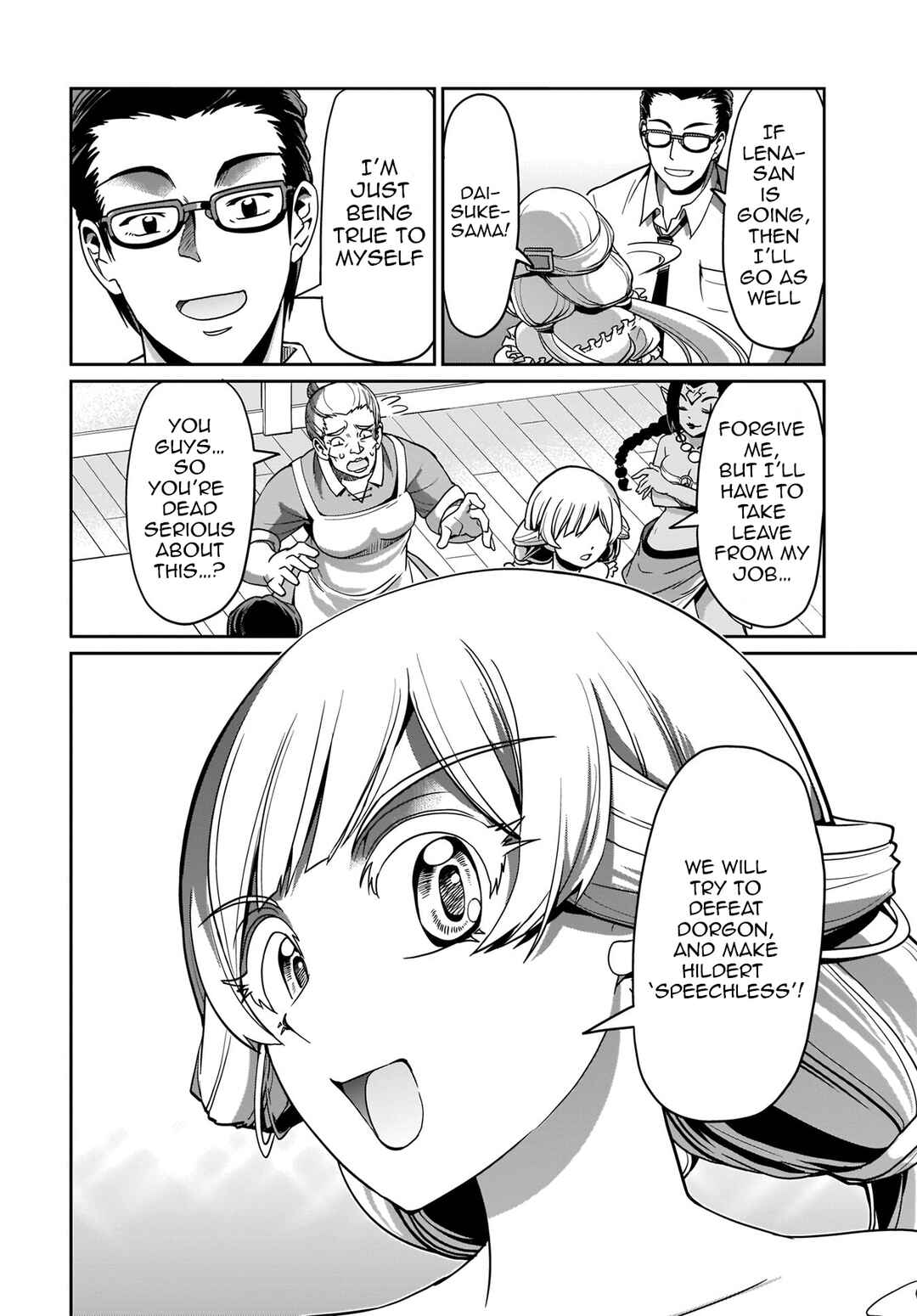 Page 17 Chapter 5 Isekai Shoukan Oji-san no Juumusou Life ~Sabage Suki Salaryman wa Kaisha Owari ni Isekai e Chokki suru~
