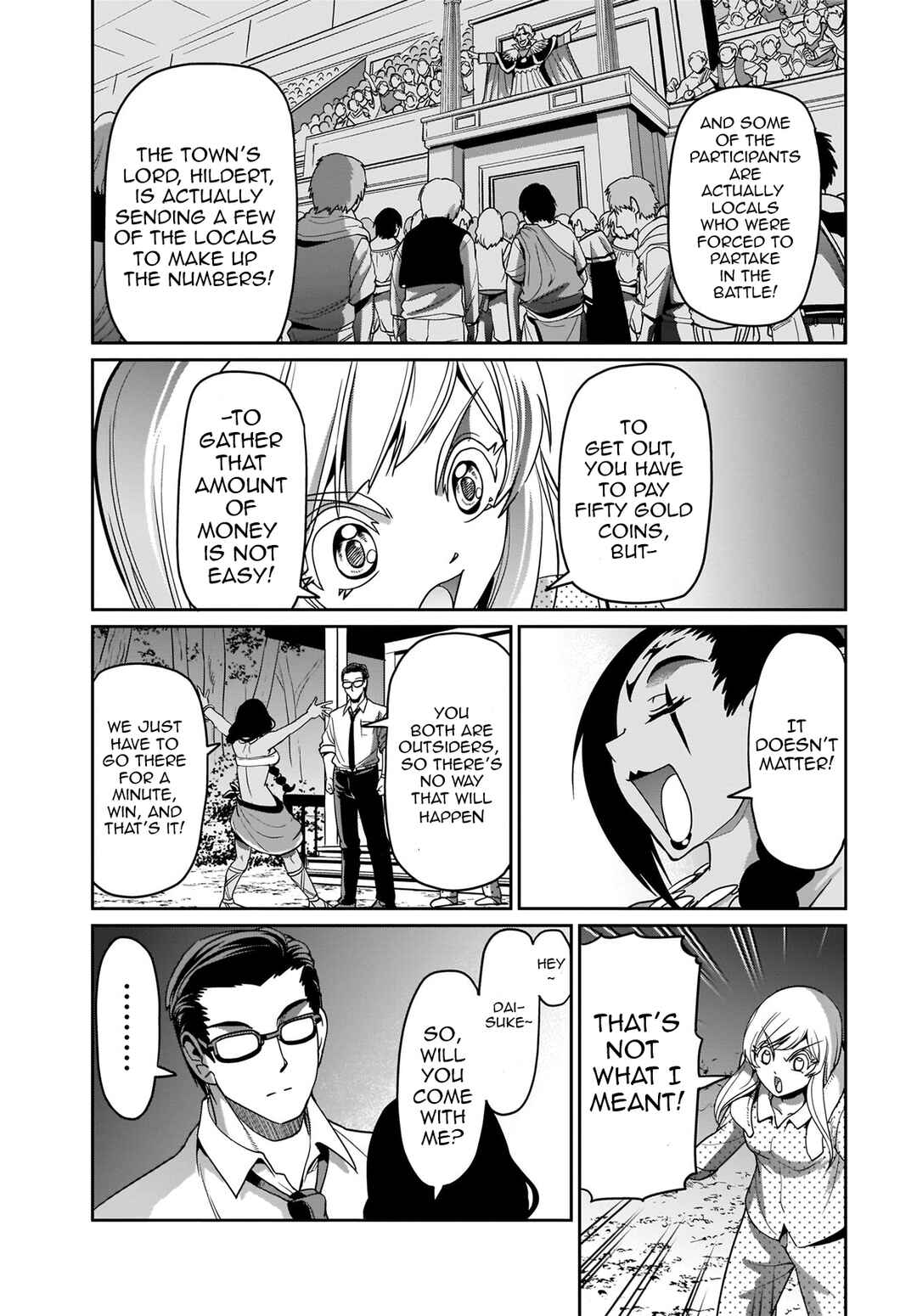 Page 6 Chapter 5 Isekai Shoukan Oji-san no Juumusou Life ~Sabage Suki Salaryman wa Kaisha Owari ni Isekai e Chokki suru~