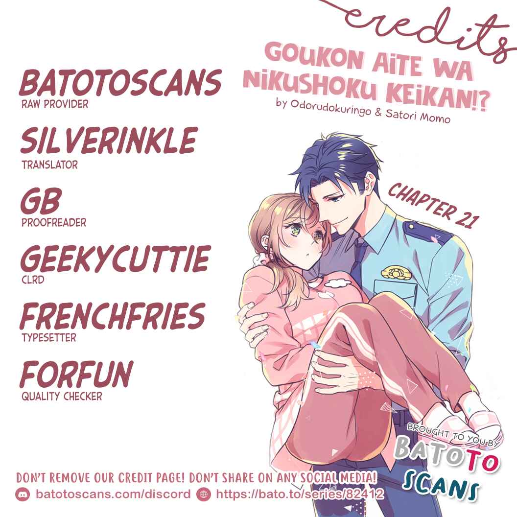 Page 2 Chapter 21 Goukon Aite wa Nikushoku Keikan?!