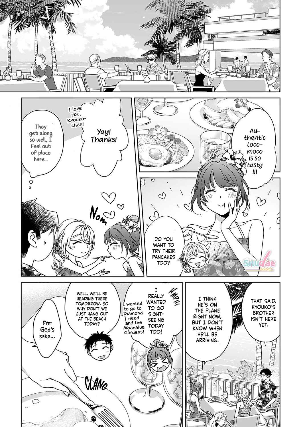 Page 4 Chapter 32 Goukon Aite wa Nikushoku Keikan?!