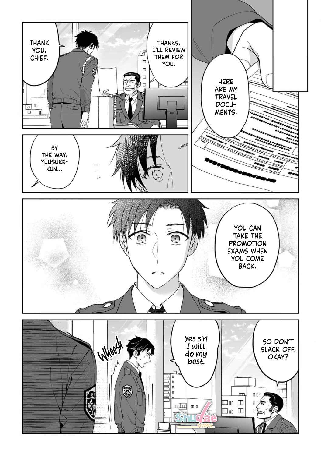 Page 12 Chapter 30 Goukon Aite wa Nikushoku Keikan?!