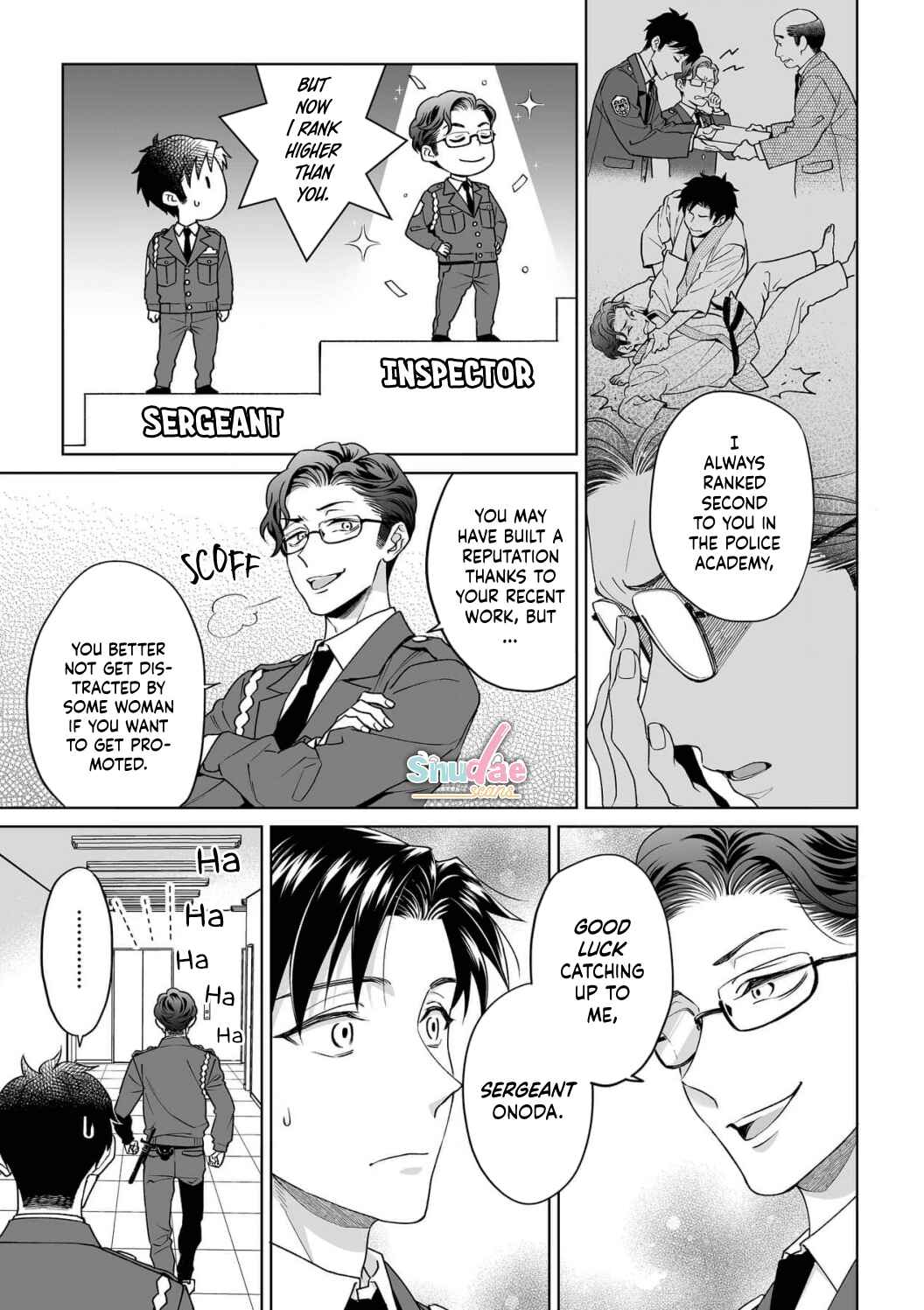 Page 16 Chapter 30 Goukon Aite wa Nikushoku Keikan?!