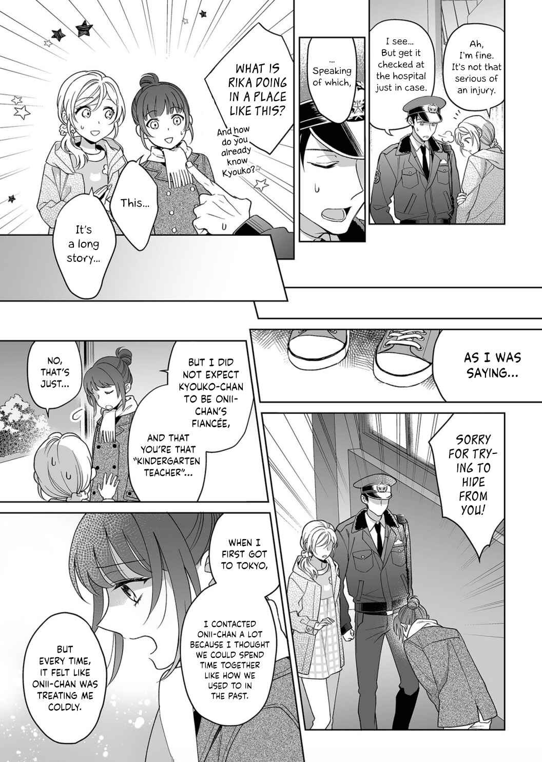 Page 20 Chapter 13 Goukon Aite wa Nikushoku Keikan?!