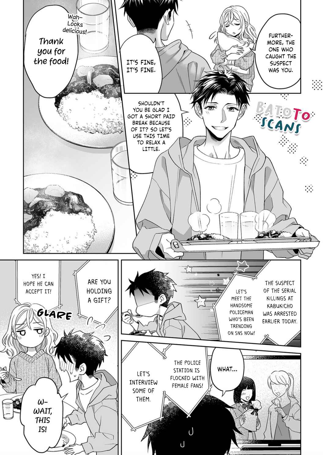 Page 24 Chapter 13 Goukon Aite wa Nikushoku Keikan?!