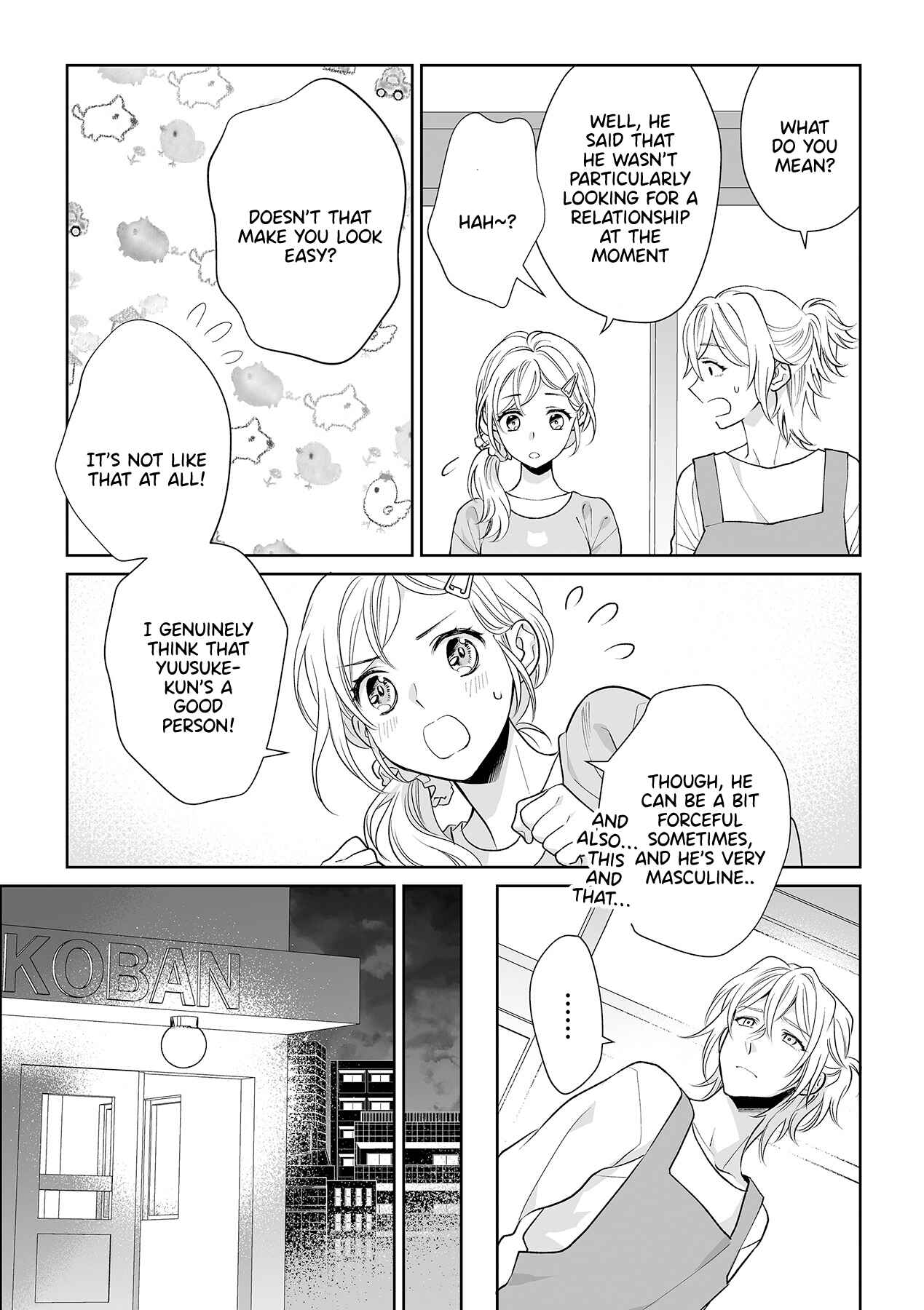 Page 13 Chapter 4 Goukon Aite wa Nikushoku Keikan?!