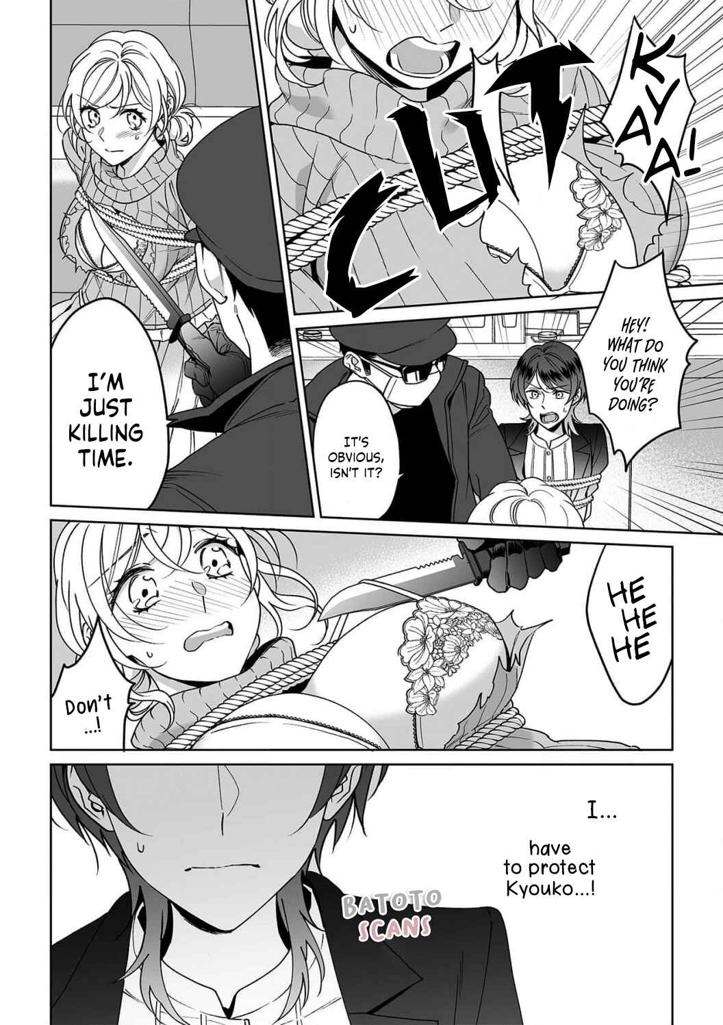 Page 12 Chapter 27 Goukon Aite wa Nikushoku Keikan?!