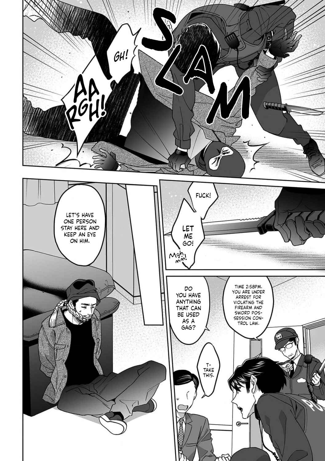 Page 8 Chapter 27 Goukon Aite wa Nikushoku Keikan?!