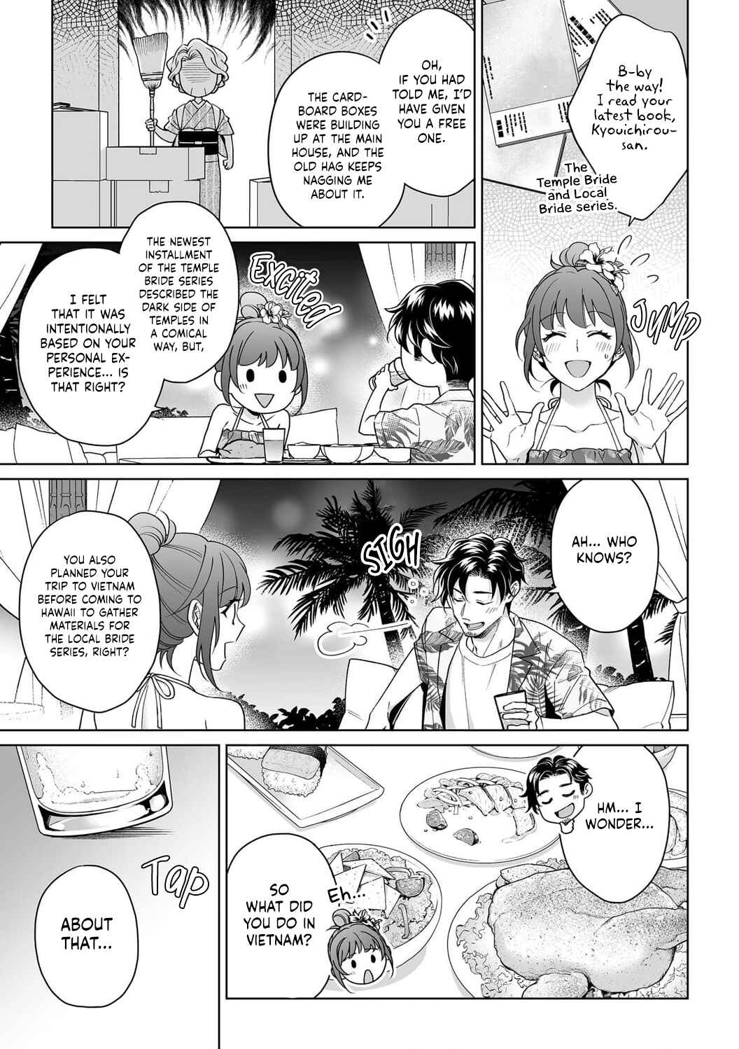 Page 14 Chapter 33 Goukon Aite wa Nikushoku Keikan?!