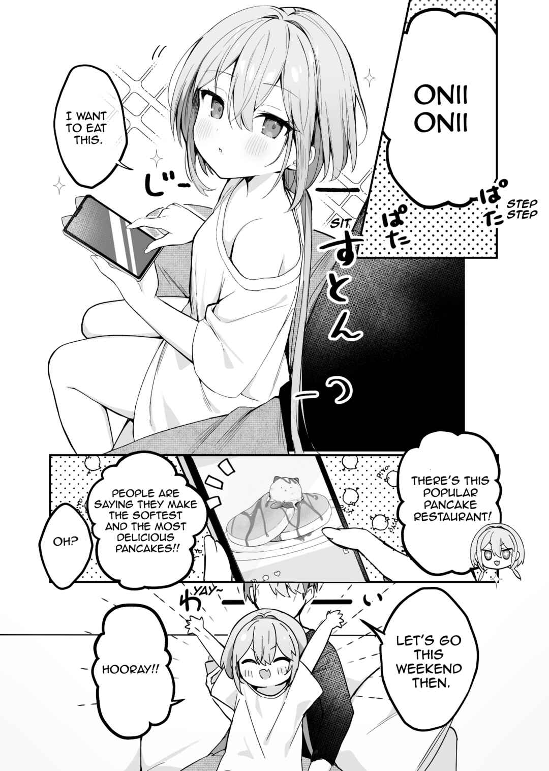 Page 1 Chapter 4 Hoppe ga Mochimochi na Imouto-chan