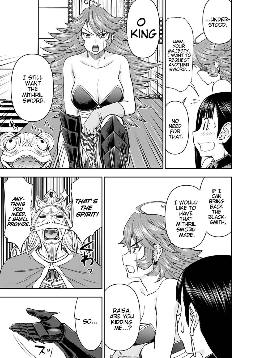 Page 8 Chapter 11 Isekai Sniper wa Onna Senshi no Mofumofu Aigan Doubutsu