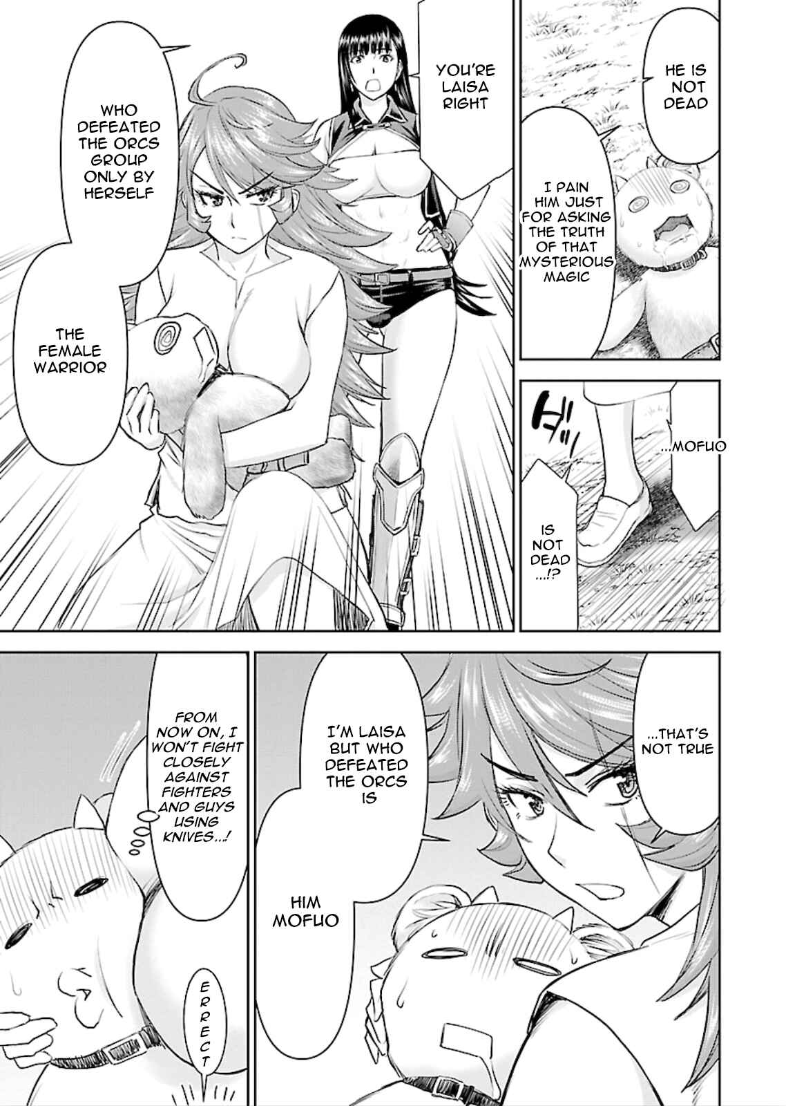 Page 17 Chapter 3 Isekai Sniper wa Onna Senshi no Mofumofu Aigan Doubutsu