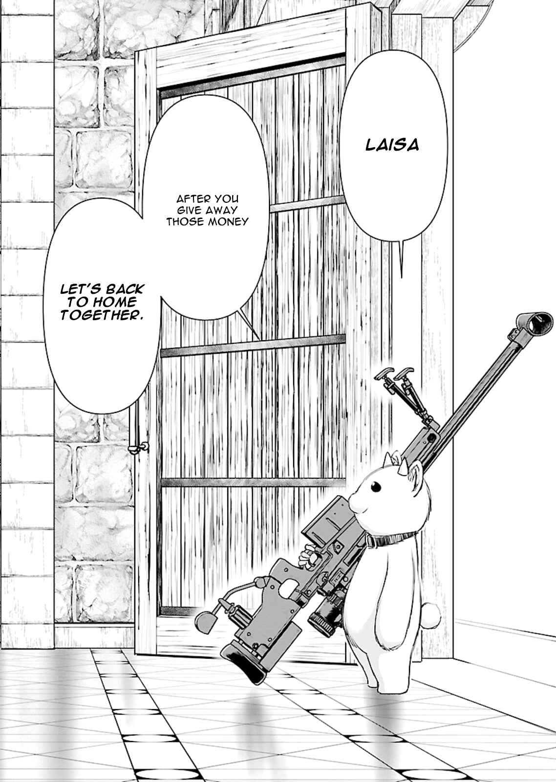 Page 22 Chapter 2 Isekai Sniper wa Onna Senshi no Mofumofu Aigan Doubutsu