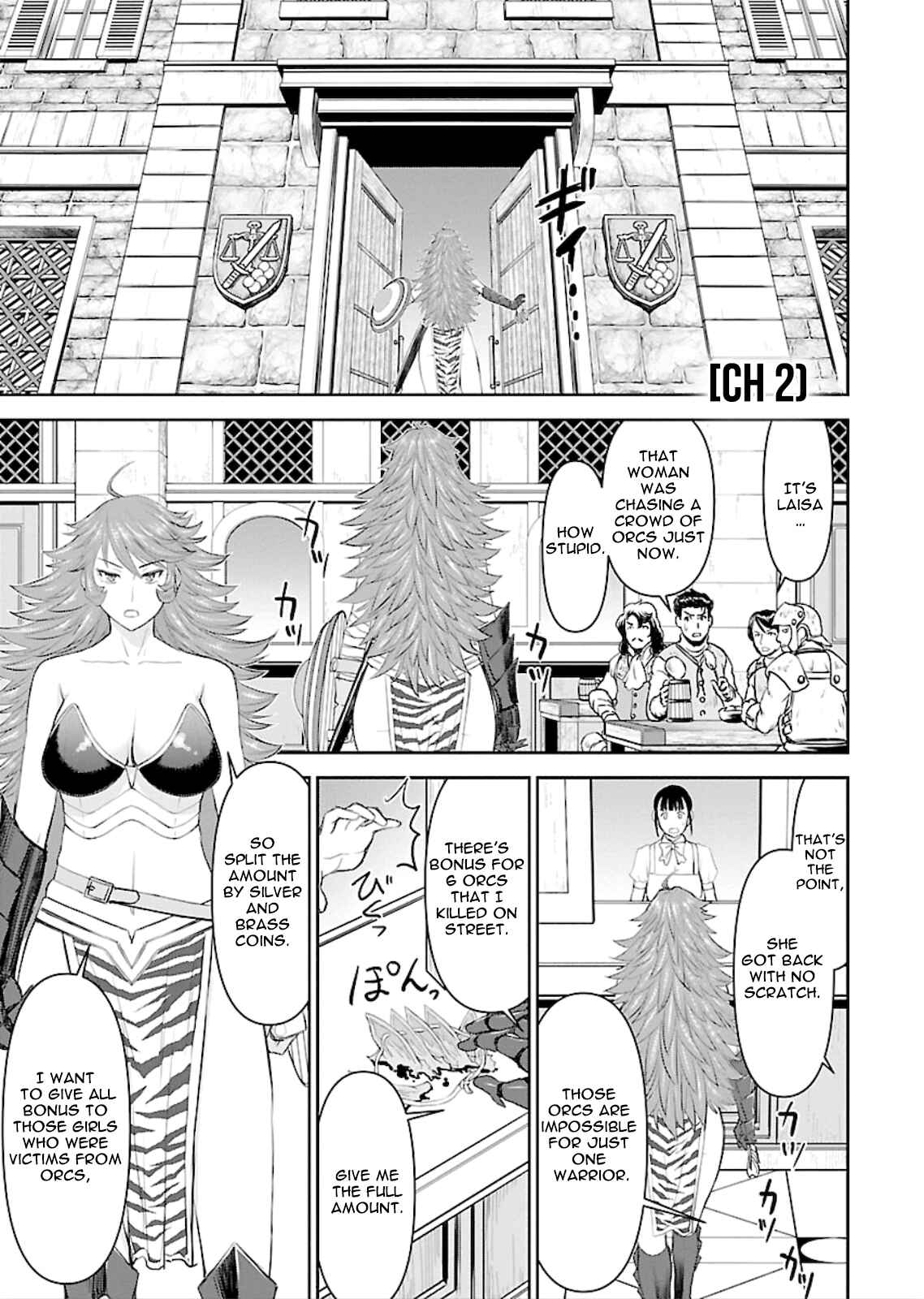 Page 3 Chapter 2 Isekai Sniper wa Onna Senshi no Mofumofu Aigan Doubutsu
