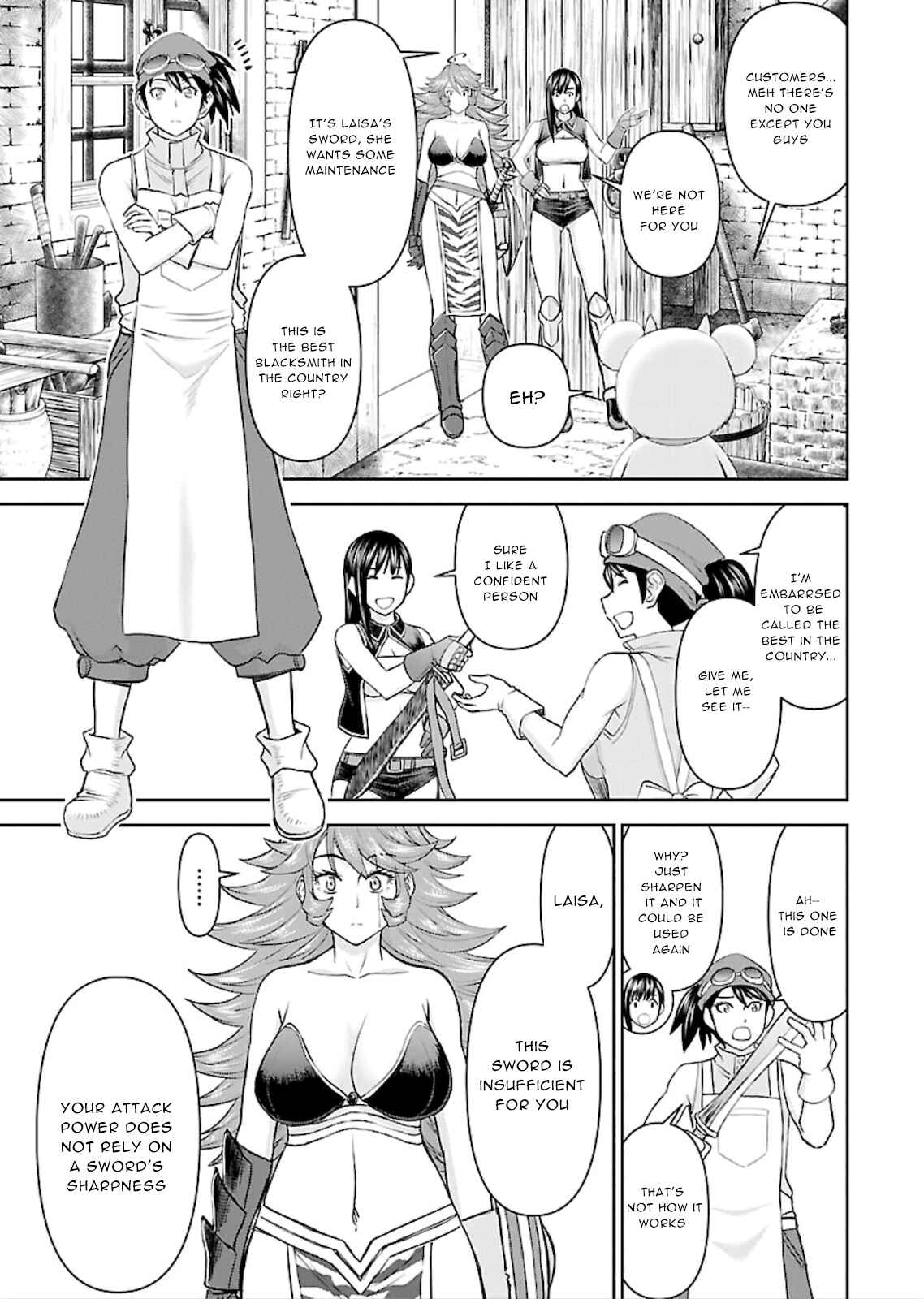 Page 7 Chapter 6 Isekai Sniper wa Onna Senshi no Mofumofu Aigan Doubutsu