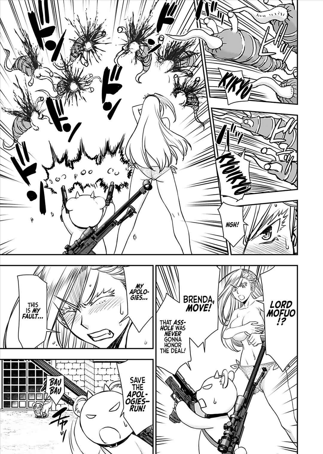 Page 21 Chapter 16 Isekai Sniper wa Onna Senshi no Mofumofu Aigan Doubutsu