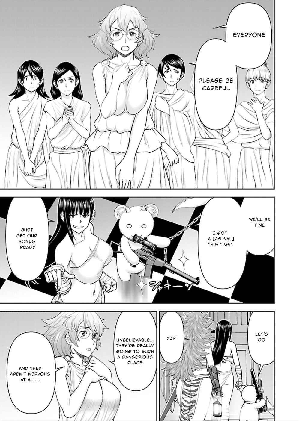 Page 7 Chapter 10 Isekai Sniper wa Onna Senshi no Mofumofu Aigan Doubutsu