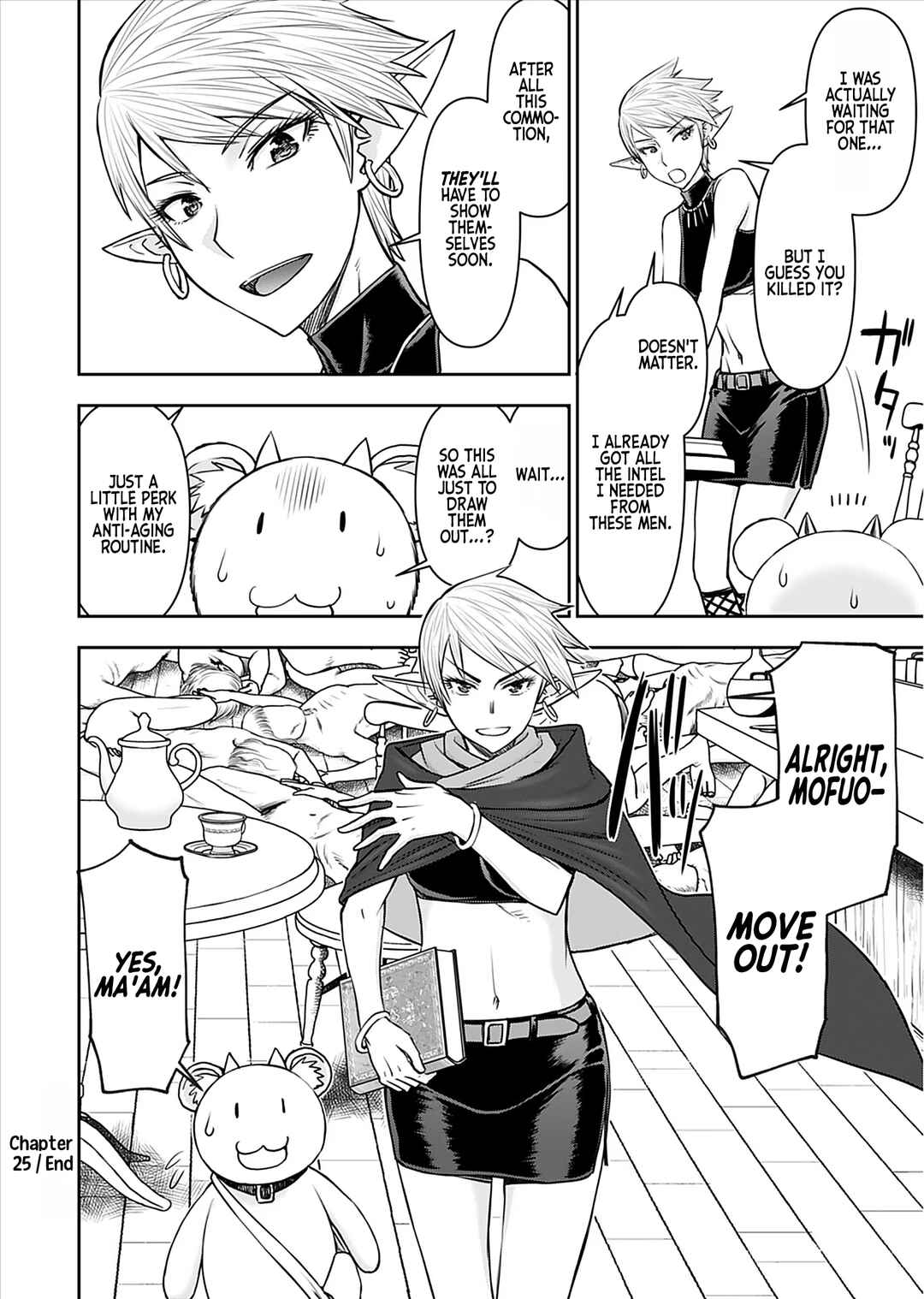 Page 24 Chapter 25 Isekai Sniper wa Onna Senshi no Mofumofu Aigan Doubutsu