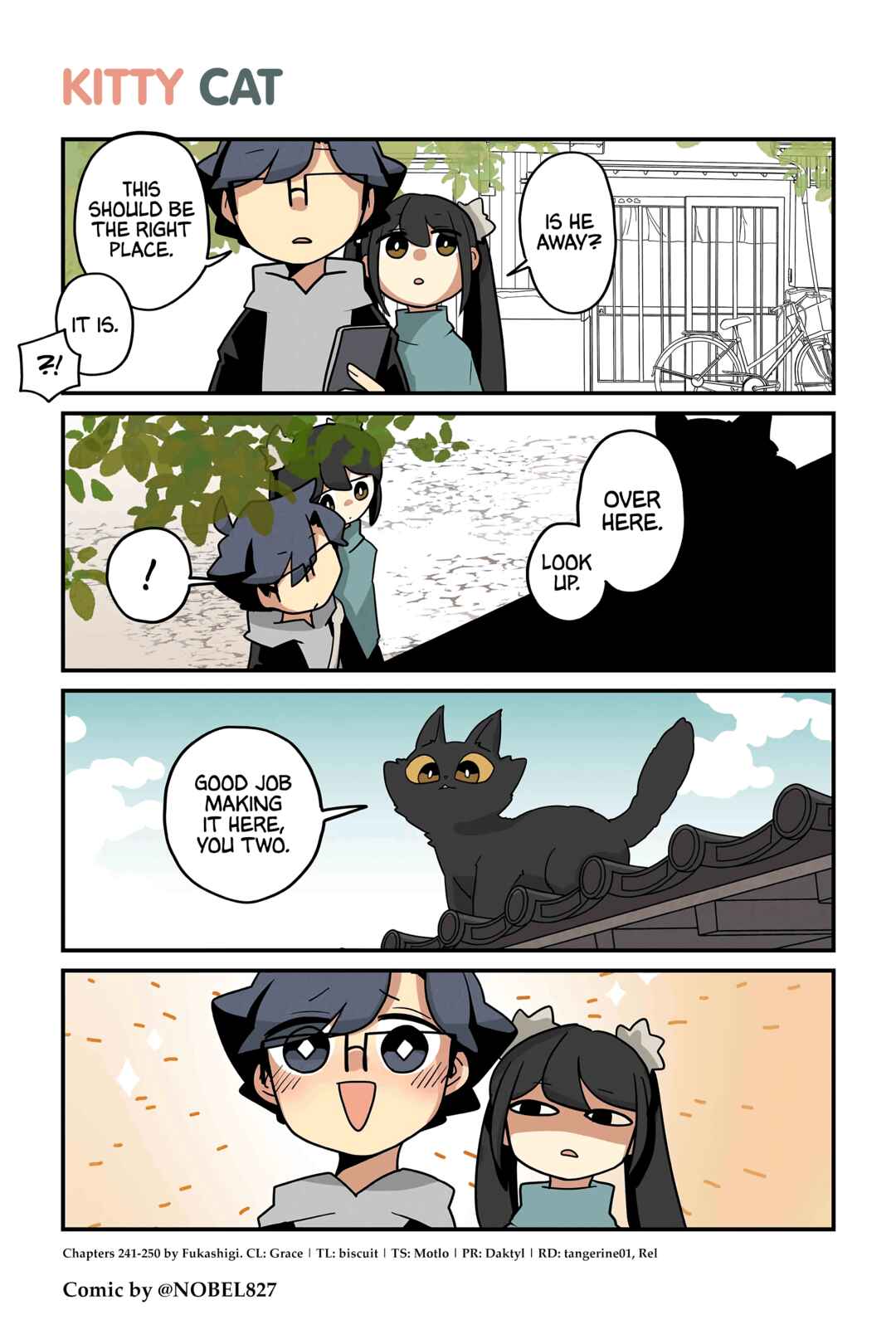 Page 1 Chapter 250 Neko no Te datte Yaku ni Tatsu