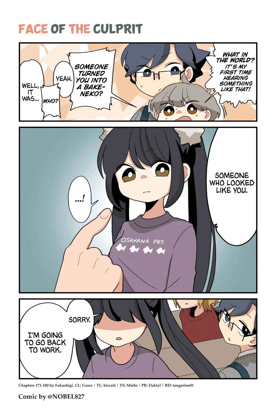 Page 1 Chapter 180 Neko no Te datte Yaku ni Tatsu
