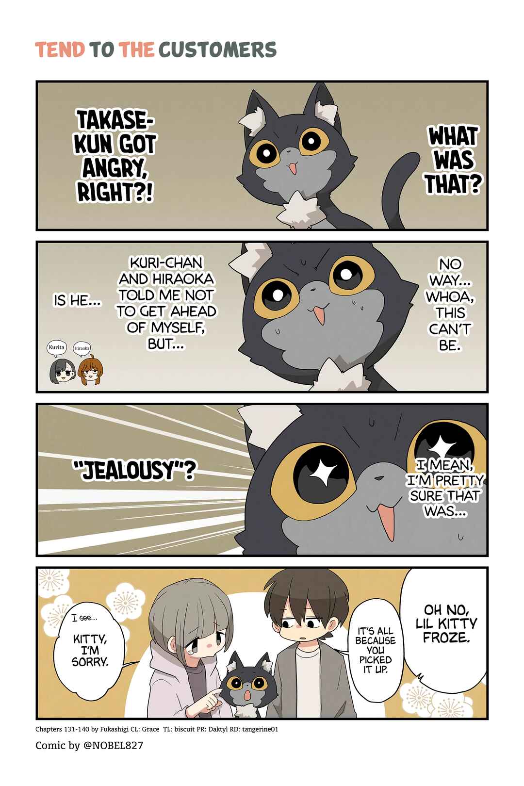 Page 1 Chapter 140 Neko no Te datte Yaku ni Tatsu