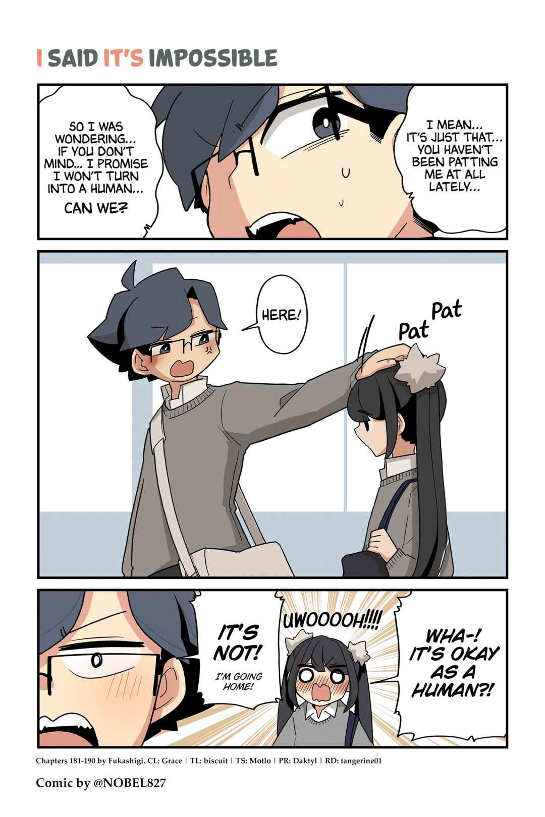 Page 1 Chapter 190 Neko no Te datte Yaku ni Tatsu