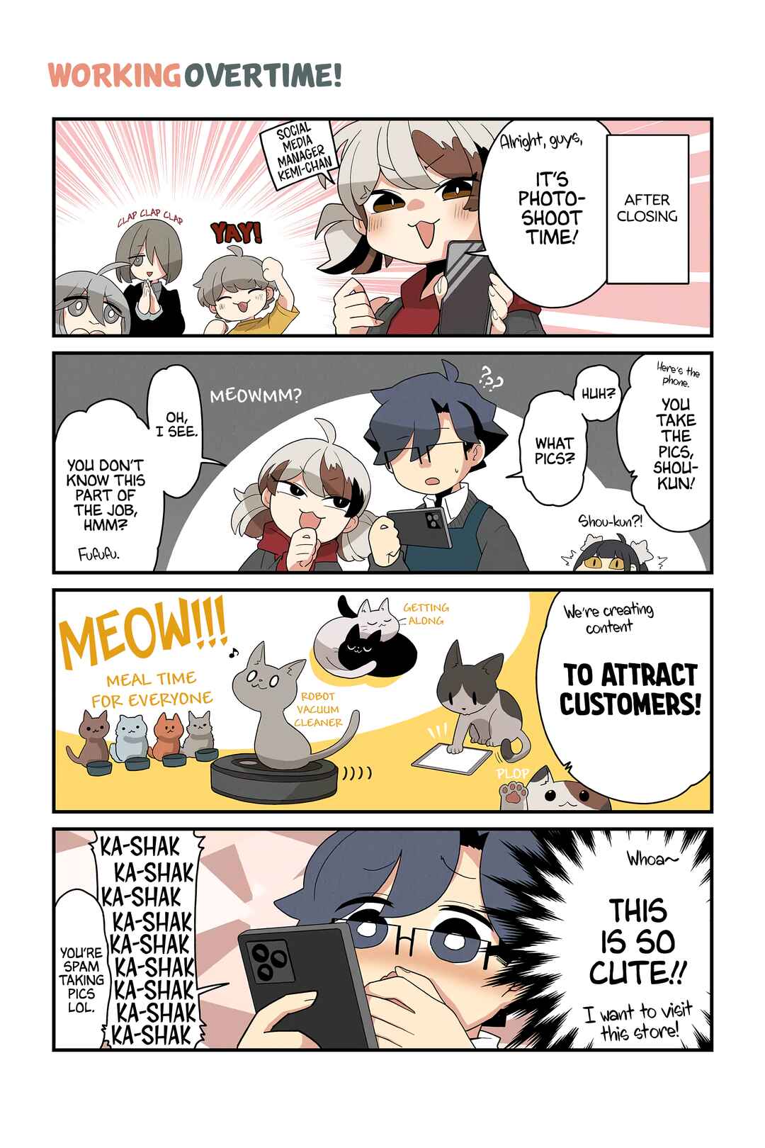 Page 1 Chapter 141 Neko no Te datte Yaku ni Tatsu