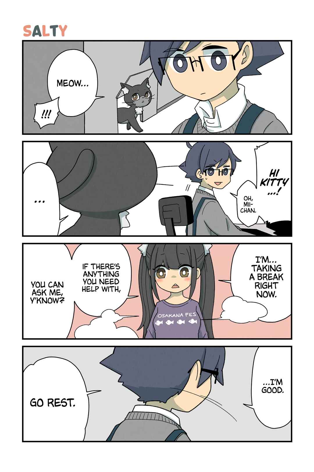 Page 1 Chapter 71 Neko no Te datte Yaku ni Tatsu