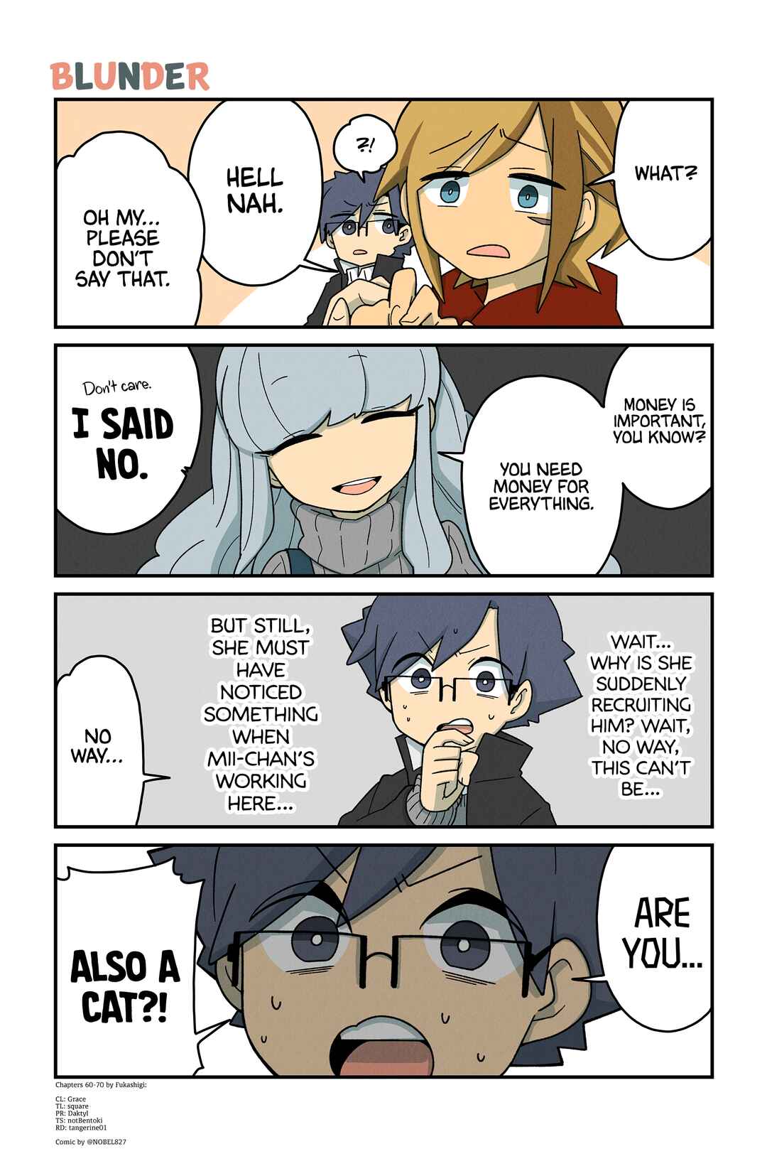 Page 1 Chapter 60 Neko no Te datte Yaku ni Tatsu