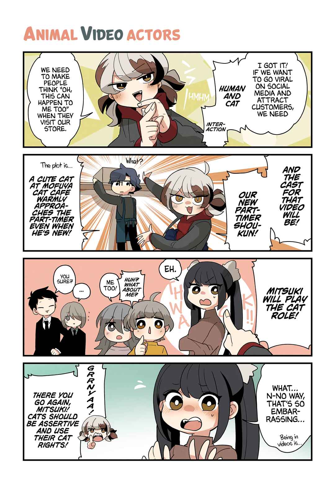 Page 1 Chapter 143 Neko no Te datte Yaku ni Tatsu