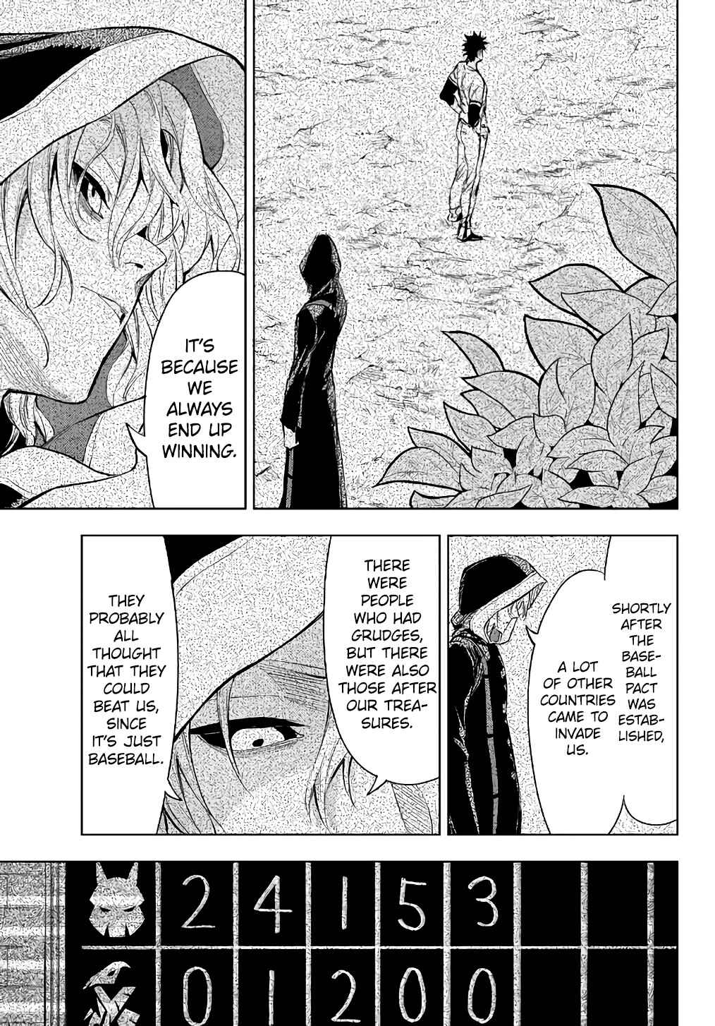 Page 14 Chapter 29.1 Yakyuu de Sensou suru Isekai de Choukoukoukyuu Ace ga Jakushou Kokka o Sukuu Youdesu