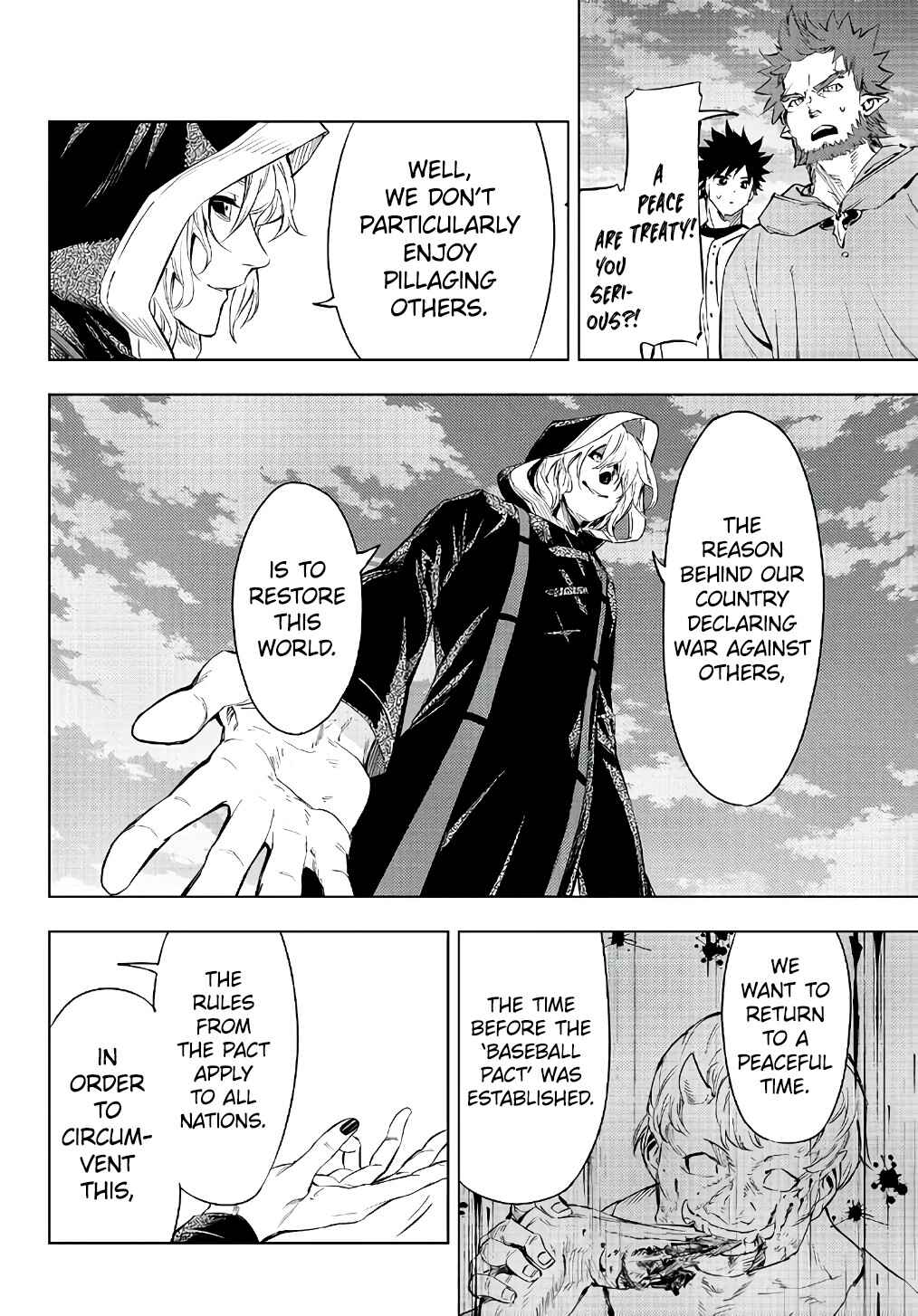 Page 4 Chapter 29.1 Yakyuu de Sensou suru Isekai de Choukoukoukyuu Ace ga Jakushou Kokka o Sukuu Youdesu