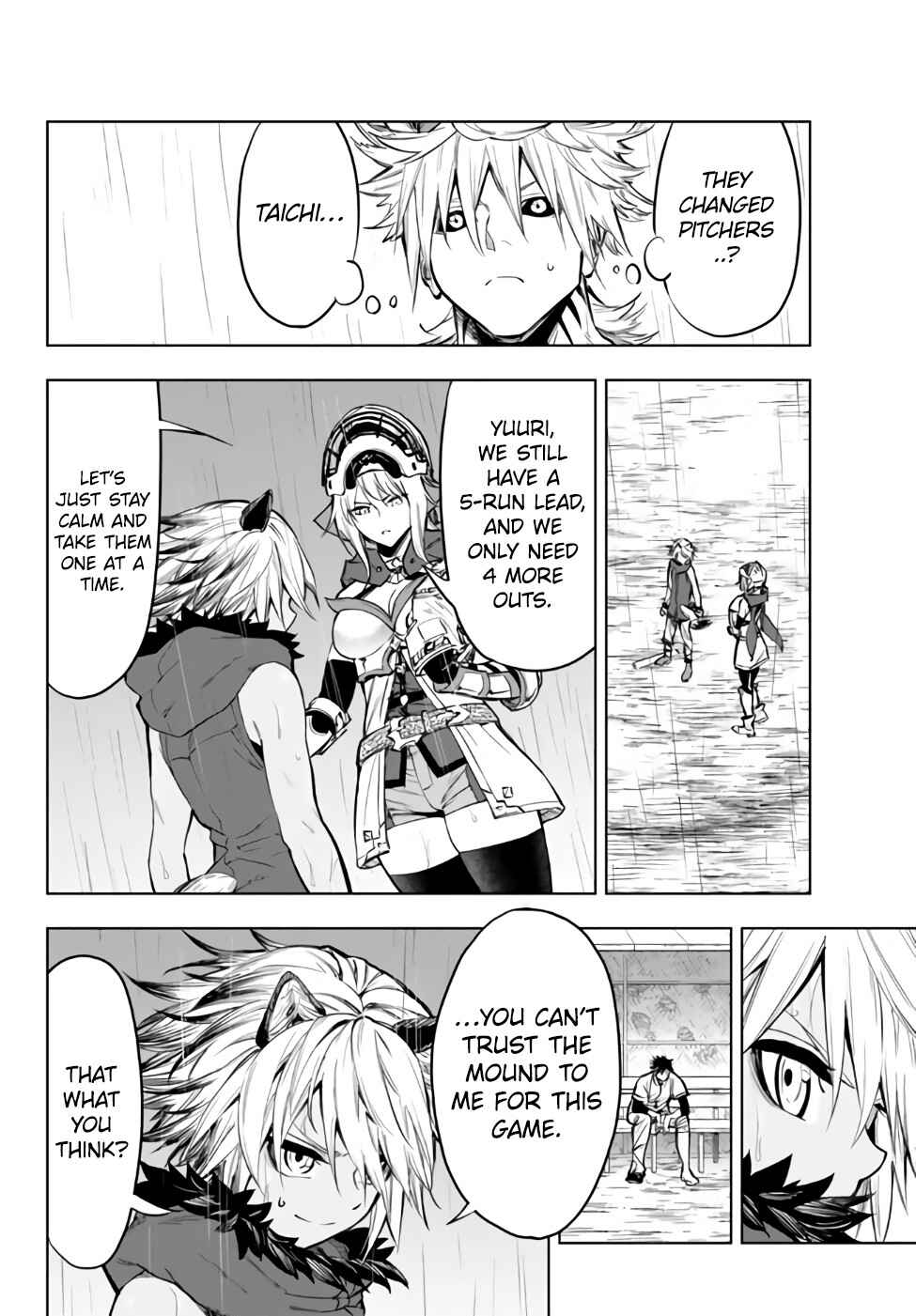 Page 14 Chapter 34.2 Yakyuu de Sensou suru Isekai de Choukoukoukyuu Ace ga Jakushou Kokka o Sukuu Youdesu