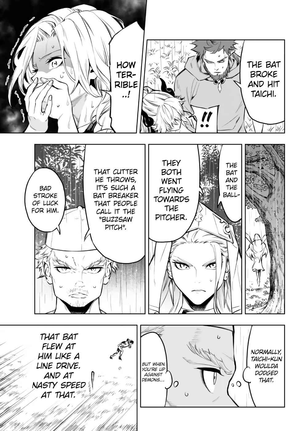 Page 5 Chapter 34.2 Yakyuu de Sensou suru Isekai de Choukoukoukyuu Ace ga Jakushou Kokka o Sukuu Youdesu
