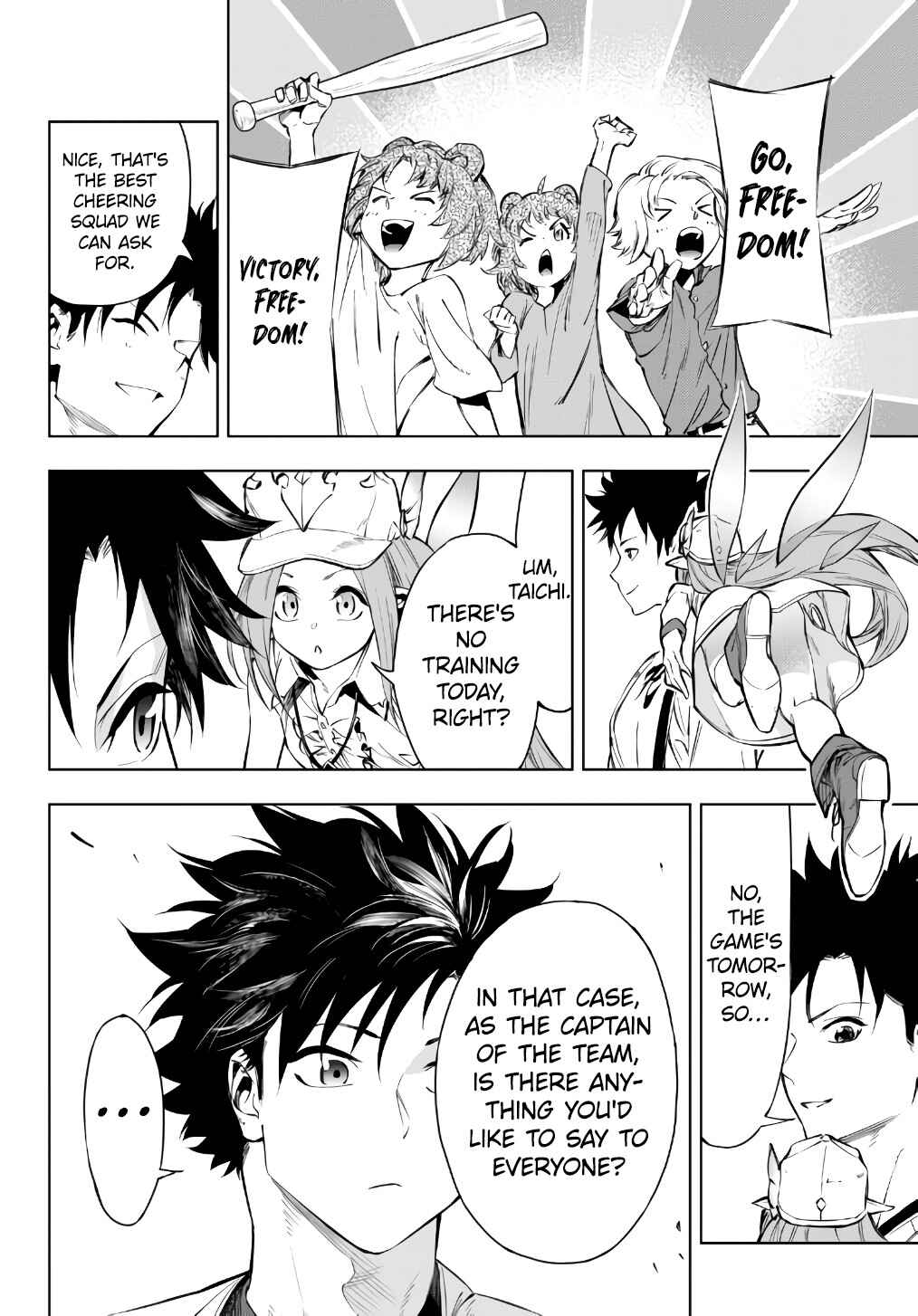 Page 20 Chapter 28.1 Yakyuu de Sensou suru Isekai de Choukoukoukyuu Ace ga Jakushou Kokka o Sukuu Youdesu